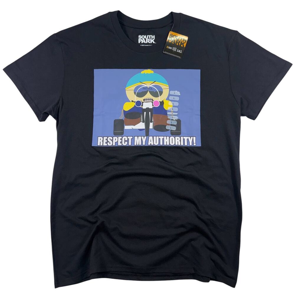 SOUTH PARK Cartman T-Shirt Men's Size LARGE Comedy Central NWT NEW 2025